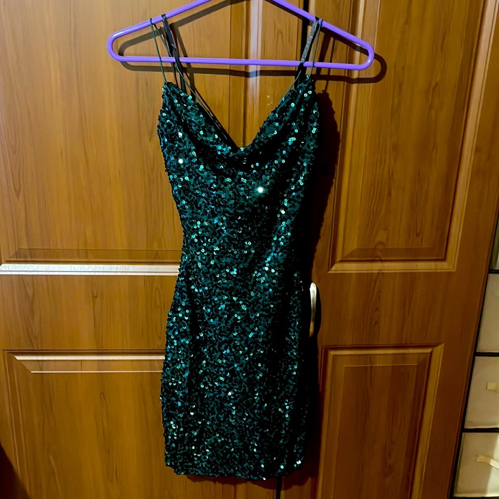 Windsor Hunter green dress